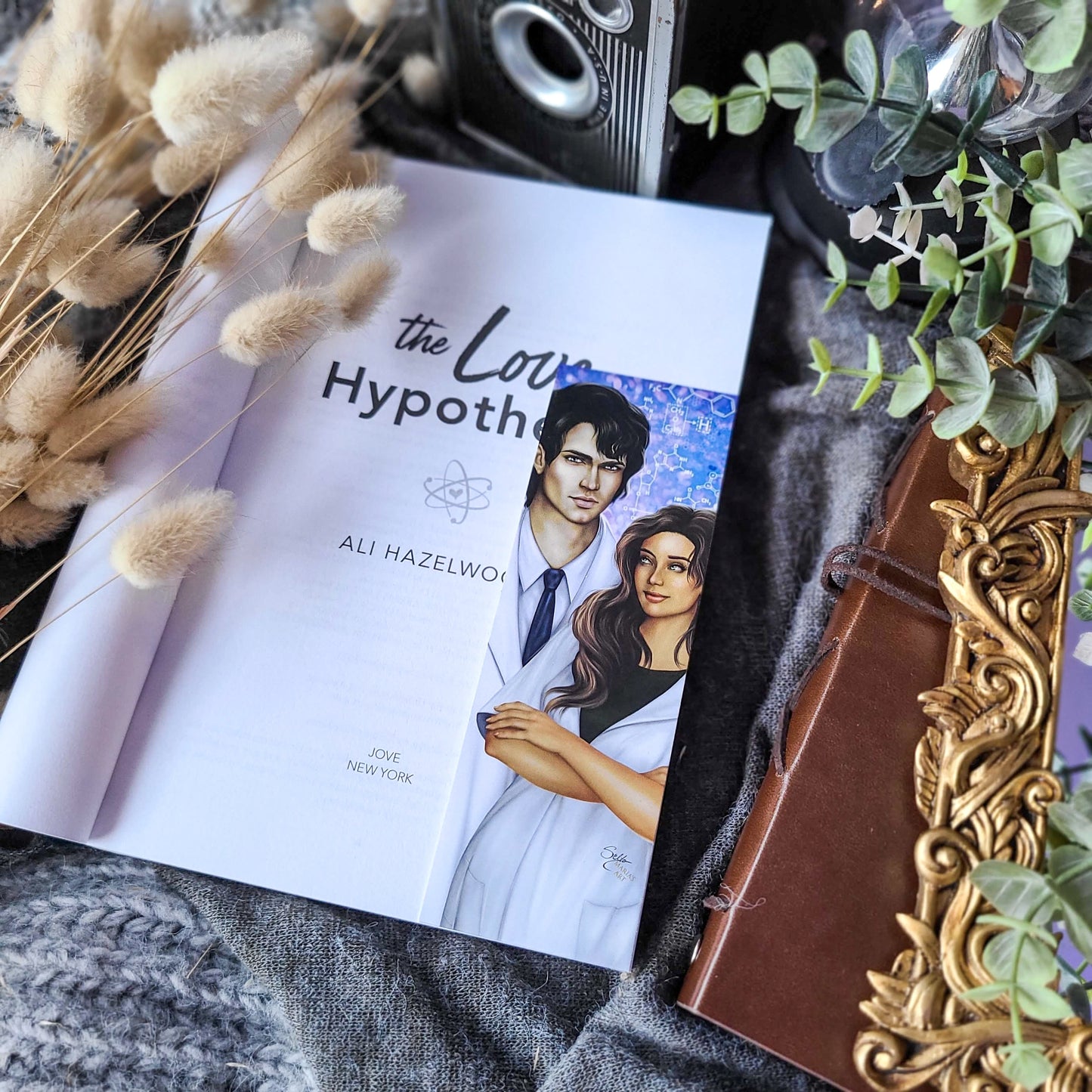The Love Hypothesis Adam and Olive Bookmark