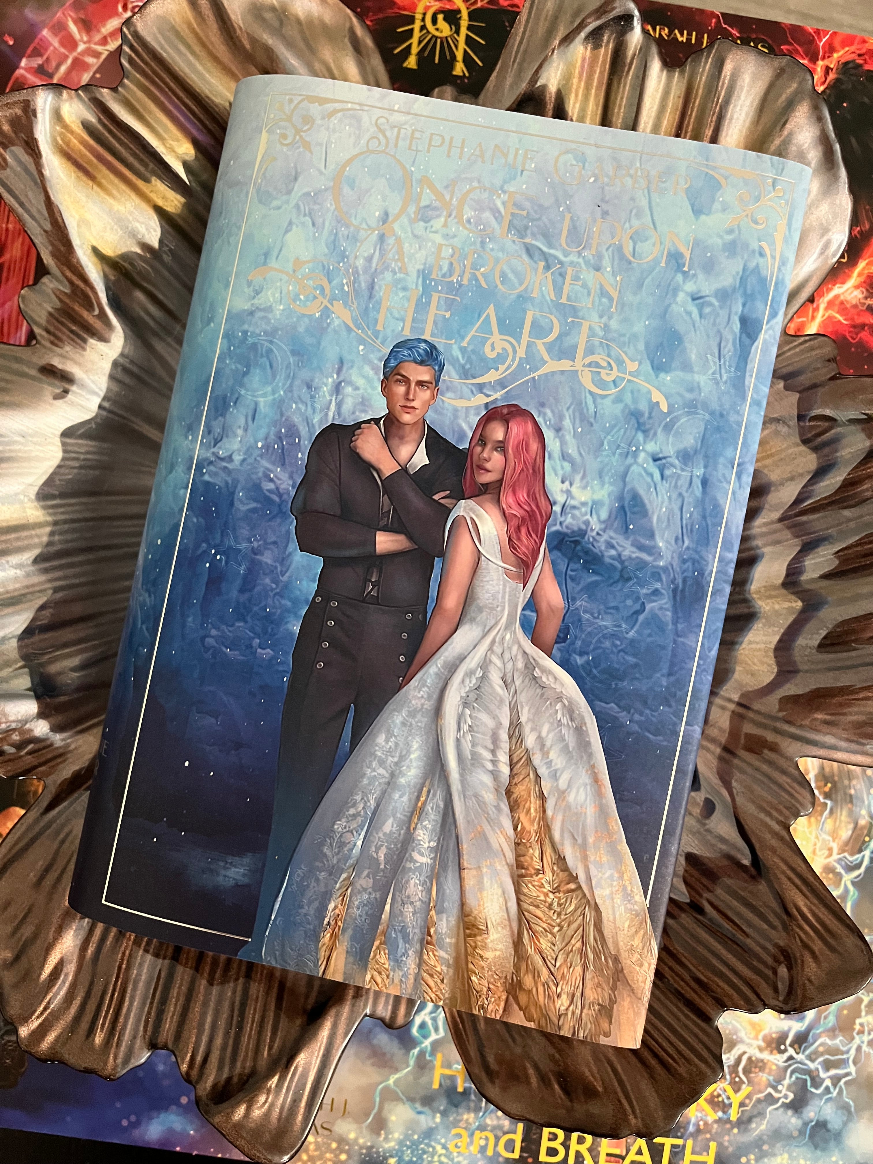 Once Upon a Broken Heart newest dust jacket