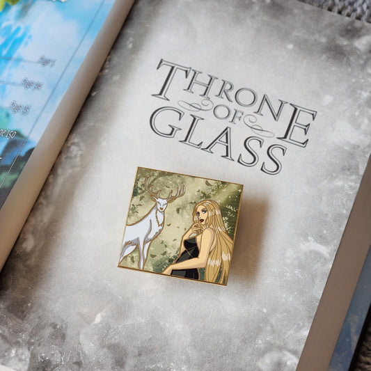 Throne of Glass Aelin Enamel Pin