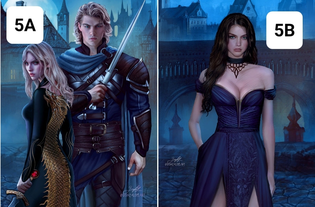 Throne of Glass Dust Jacket Art Prints