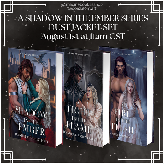 A Shadow In The Ember Hardcover Dust Jackets PREORDER