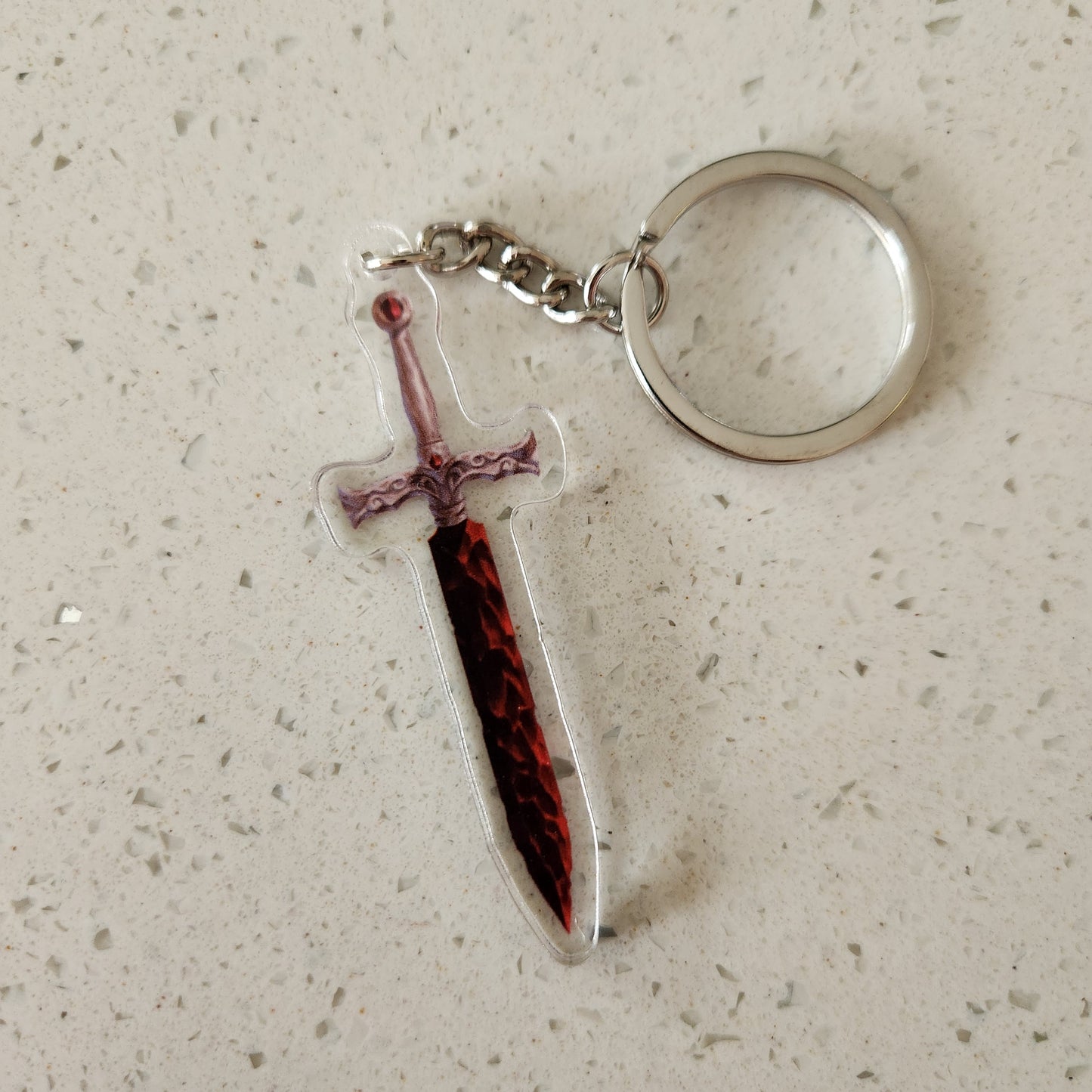 Poppy's Dagger Keychain