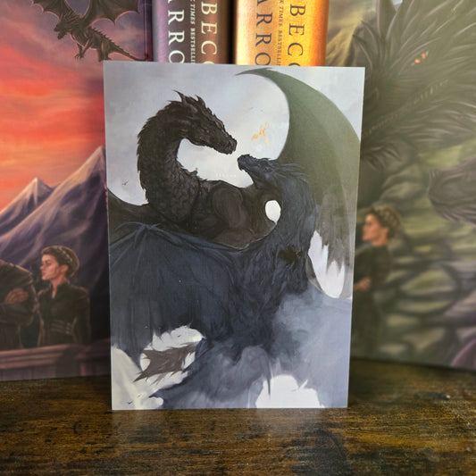 Dragon Mates: Art Print and Page Overlay