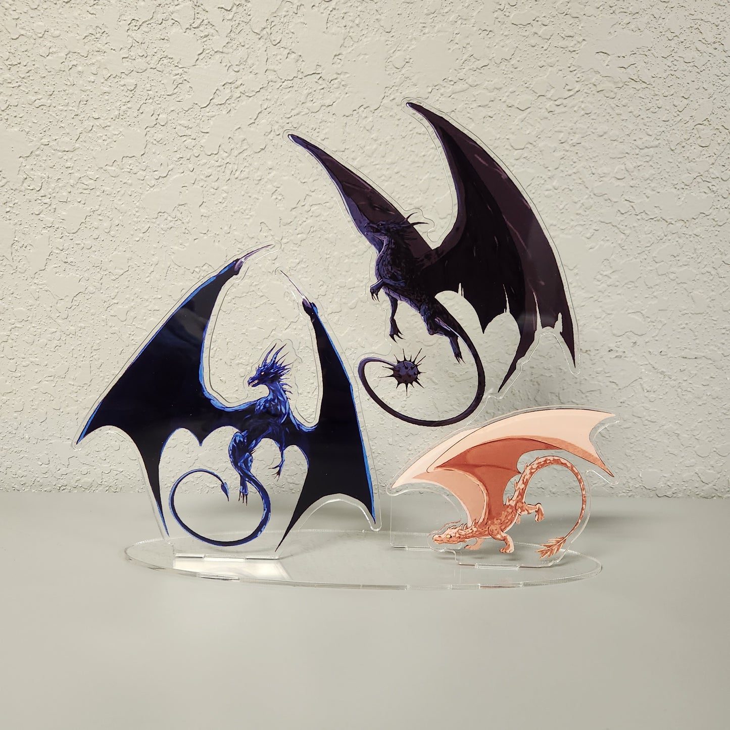 Fourth Wing Dragons Acrylic Standee