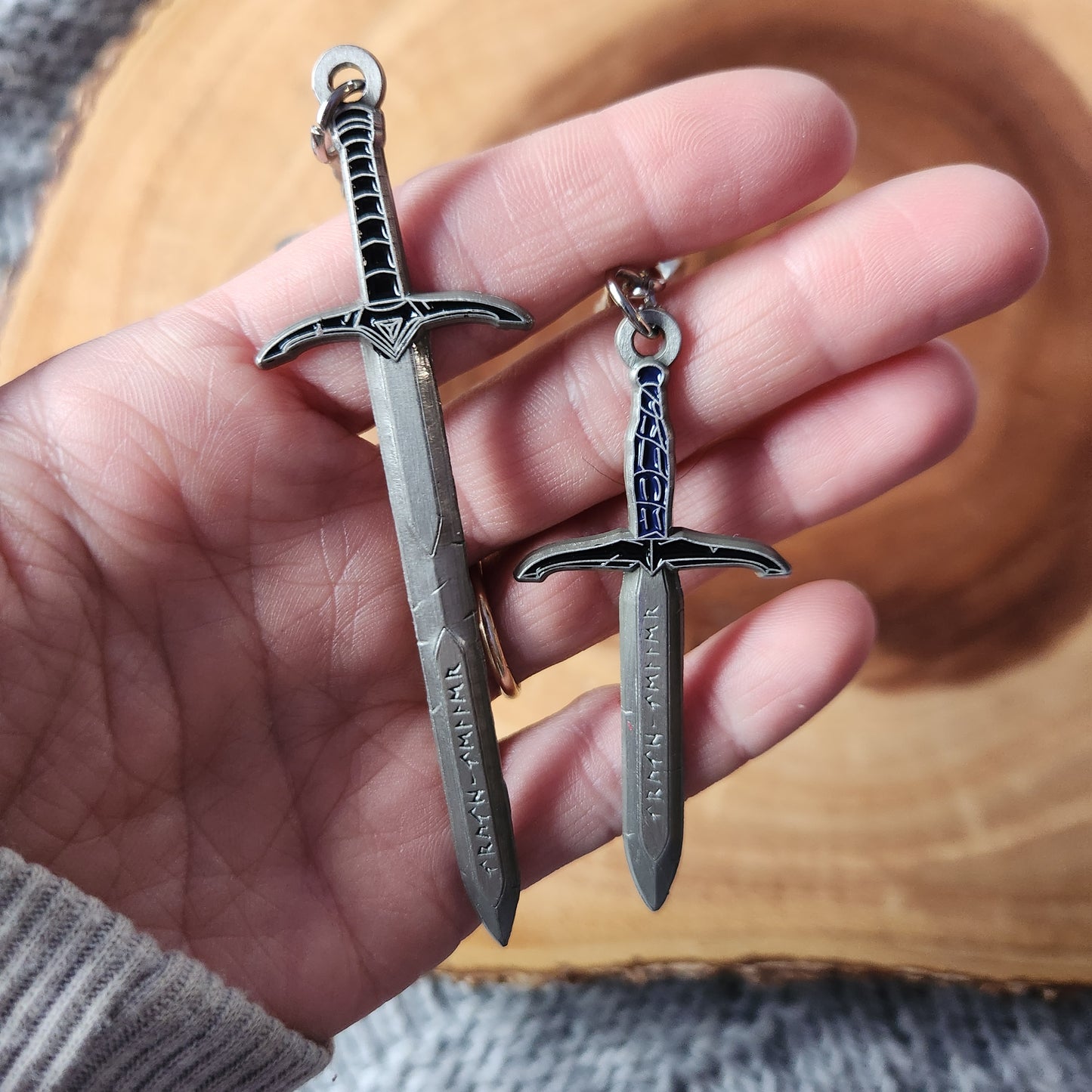 Starsword Keychain Metal/Acrylic