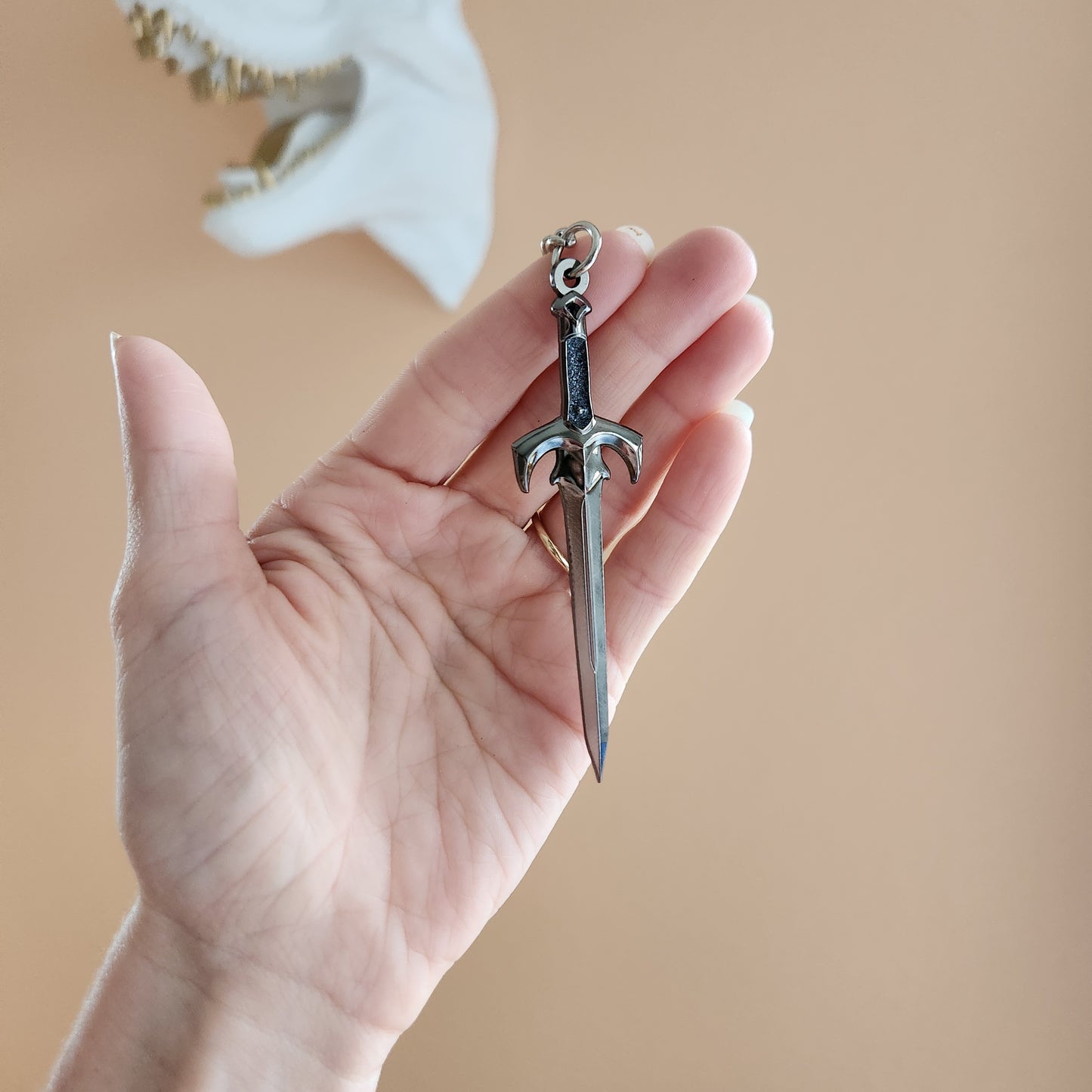 Black Dagger Brotherhood Dagger Keychain