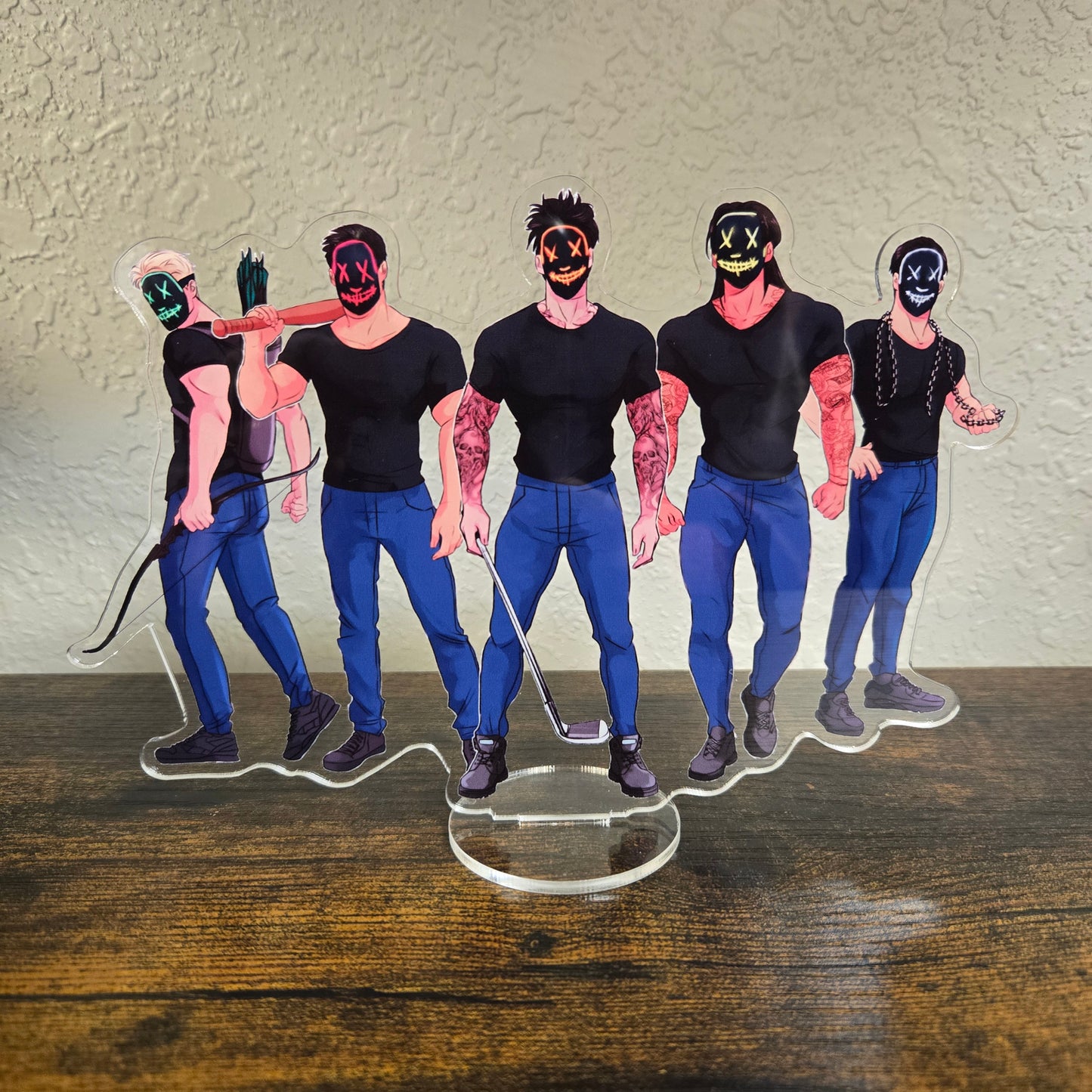 The Heathens Group Standee